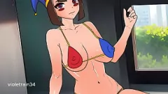 Reproduzir O orgasmo de circo de Anime Pomni de Anime Hentai: Anal e Creampie sem censura