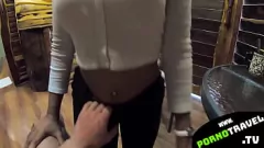 Jouer Pompino hardcore a Starbucks: perfette tette di Amateur Brunette