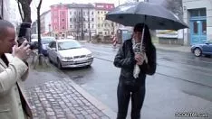 Abspielen Teensy wird auf der Straße angesprochen und für den Schnitt gefickt
